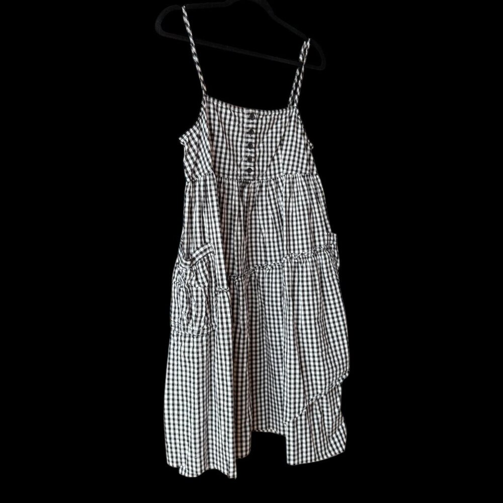 Urban Outfitters black check dress